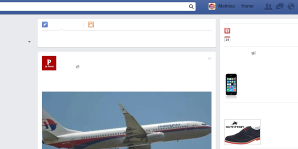 facebook sans texte