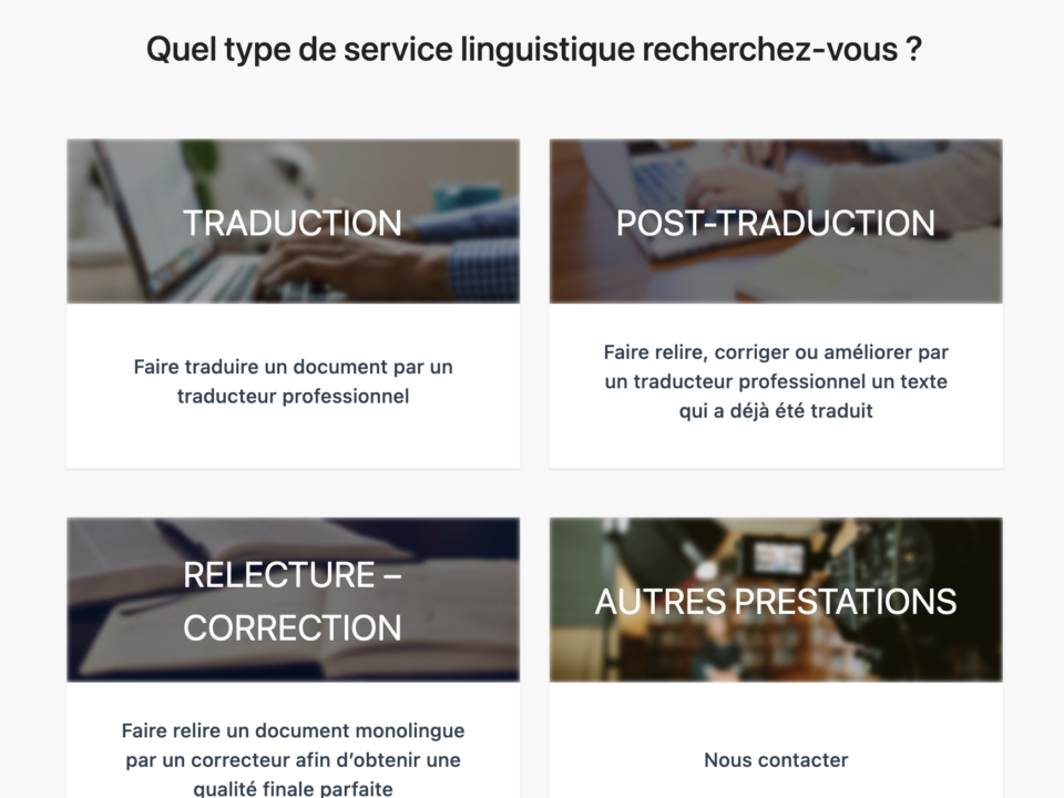 Choisir le niveau de traduction souhaité pour le chèque relance export